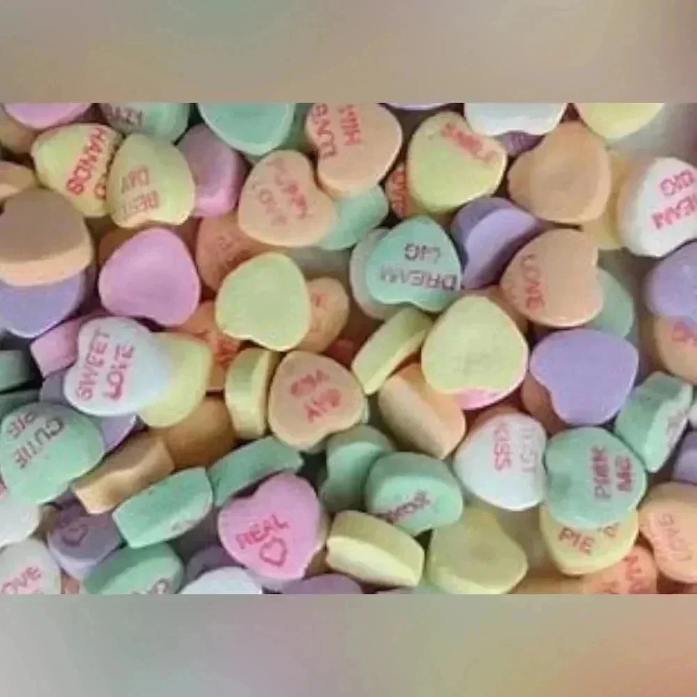 Valentine’s Day Conversation Candy Heart 4 x 5 Picture Photo Frame